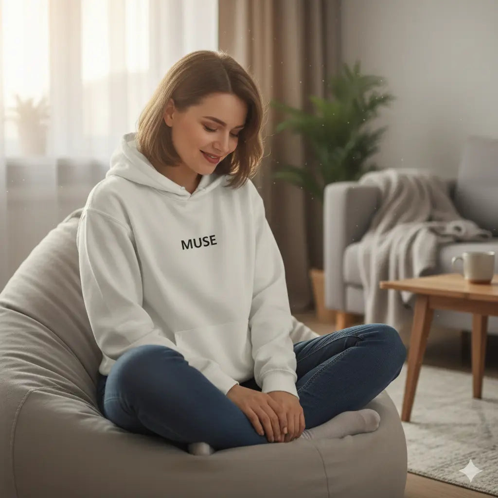 MUSE Oversized Hoodie – Heavyweight Unisex Fleece Hoodie