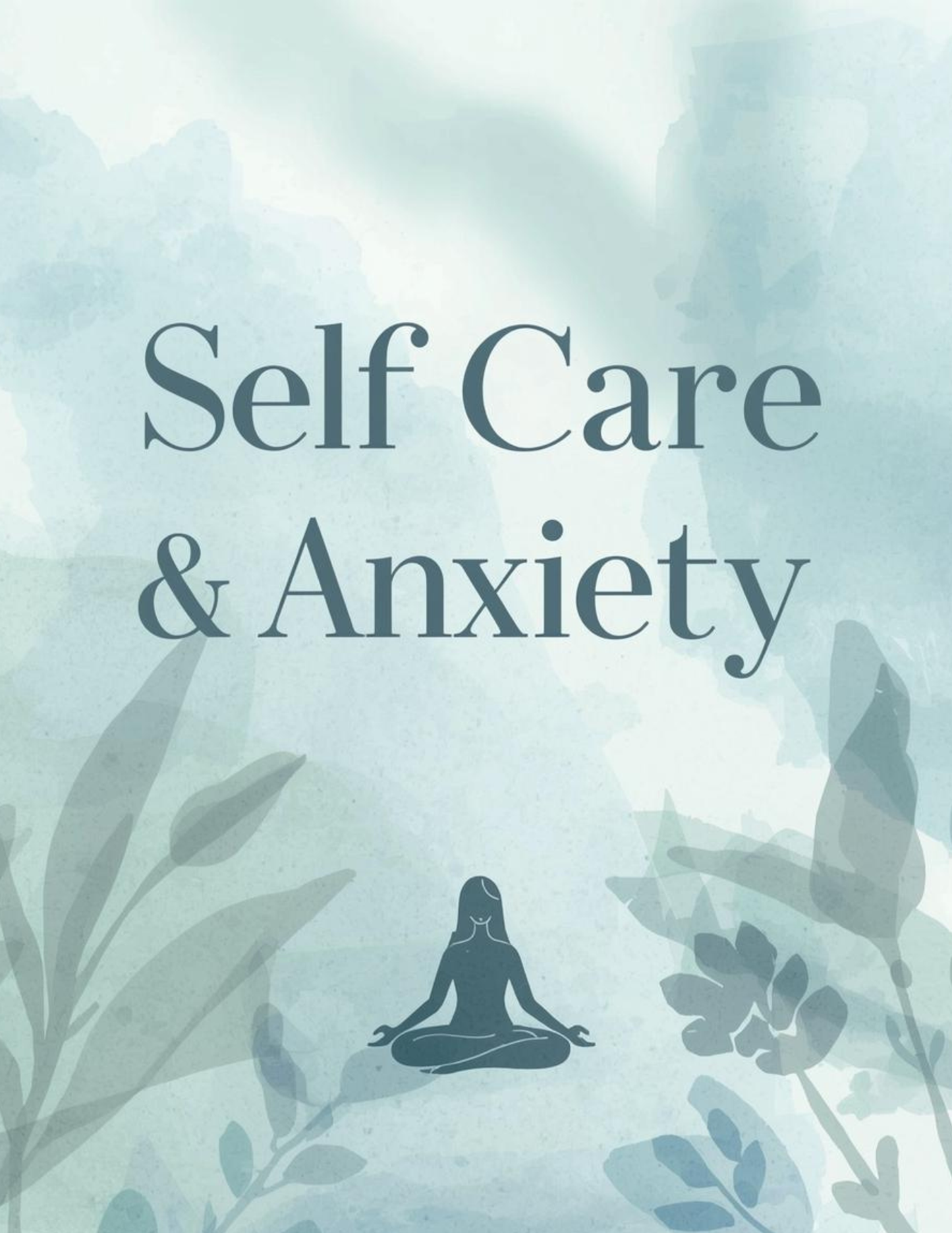 🌸 FitMuse Self-Care & Anxiety Journal (76 Pages | Digital Download)