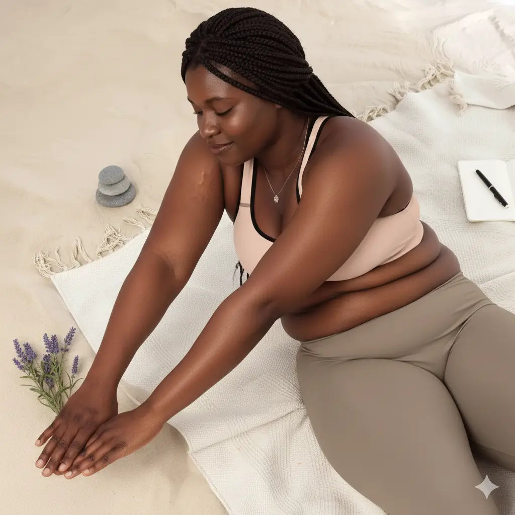 FitMuse Padded Sports Bra – Medium Support, Removable Padding