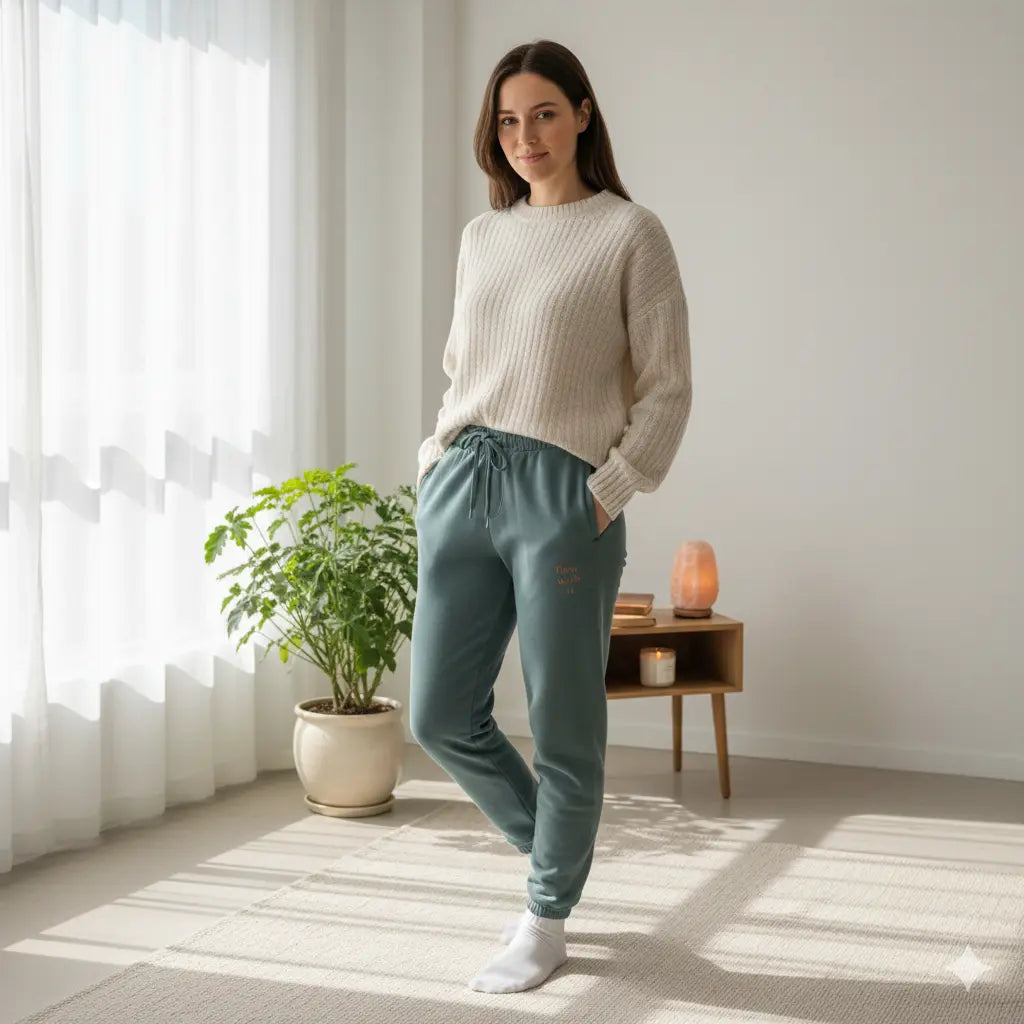 Heavyweight Fleece Sweatpants – Relaxed Fit Unisex Joggers