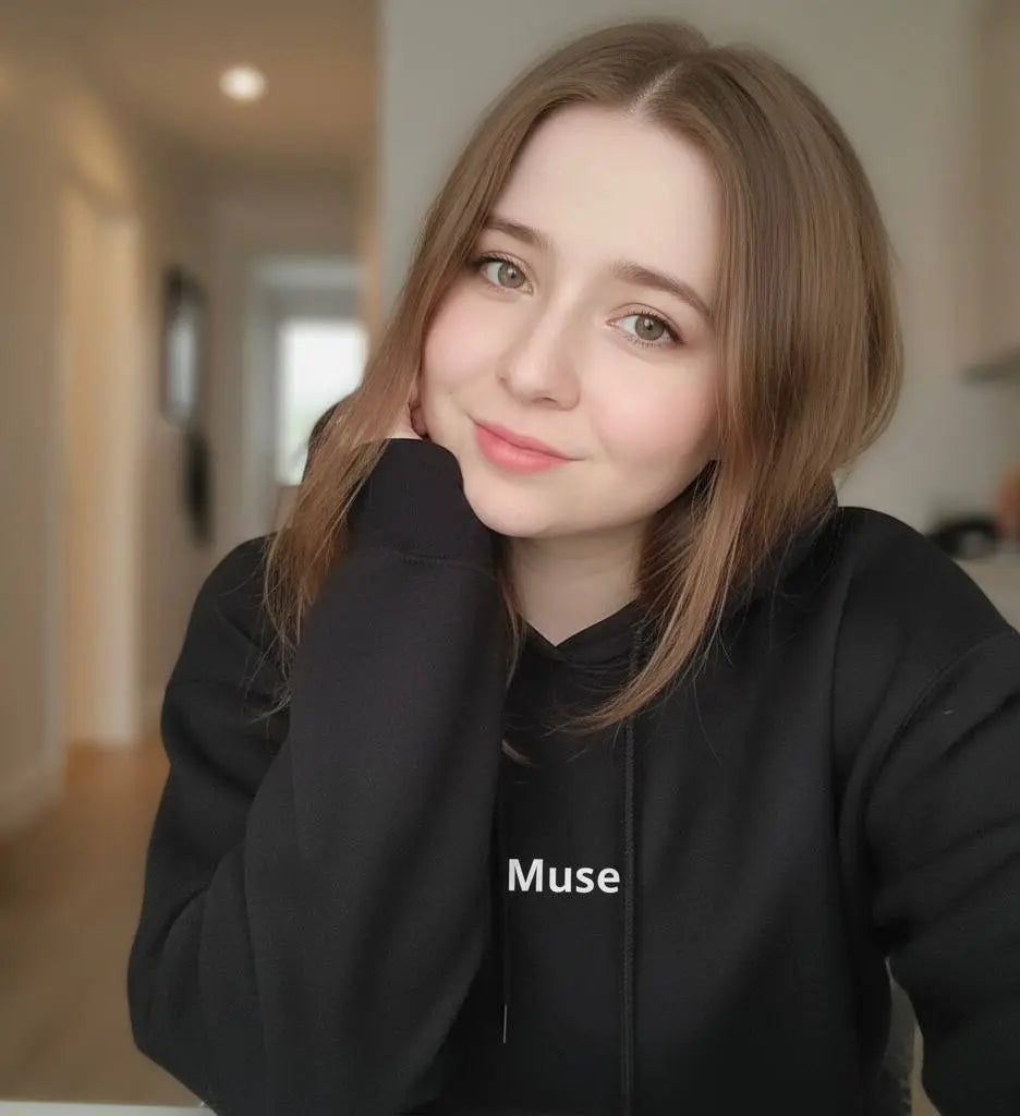 MUSE Oversized Hoodie – Heavyweight Unisex Fleece Hoodie